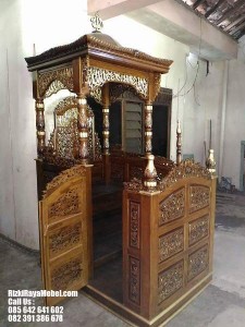 Model Mimbar Jepara Ukiran Jati