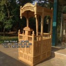 Mimbar Masjid Jepara Kayu Jati Terbaru