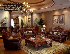 Kursi Tamu Ukiran Klasik Mewah Jepara