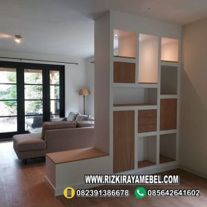 Partisi Pembatas Ruangan Minimalis Aesthetic Modern