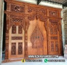 Pintu Gebyok Kelir Jawa Ukiran Jepara