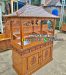 Bufet Aquarium Atap Joglo Kayu Jati