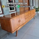 Bufet Retro Scandinavian Minimalis Jati