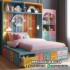 Dipan Tempat Tidur Anak Laki- Laki Colorful