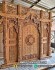 Pintu Gebyok Ukiran Kaligrafi Masjid Kayu Jati