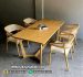 Kursi Meja Makan Kayu Jati Minimalis