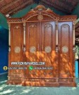 Lemari Pakaian Ukir Jepara Kayu Jati