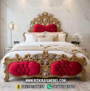 Tempat Tidur Ukir Mewah Jepara