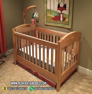 Tempat Tidur Bayi Kayu Jati Jepara