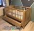 Tempat Tidur Bayi Kayu Minimalis