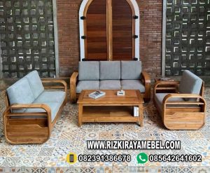 Kursi Tamu Kayu Jati Jepara Minimalis