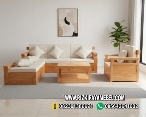 Kursi Ruang Tamu Kayu Jati Minimalis