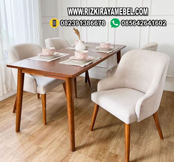 Kursi Meja Makan Kayu Ruang Minimalis