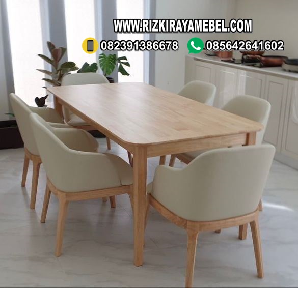 Kursi Meja Makan Sofa Kayu Jati